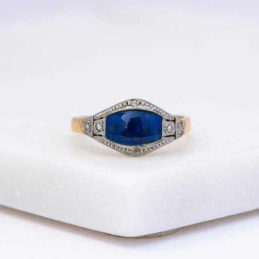 Edwardian Lapis Lazuli Ring