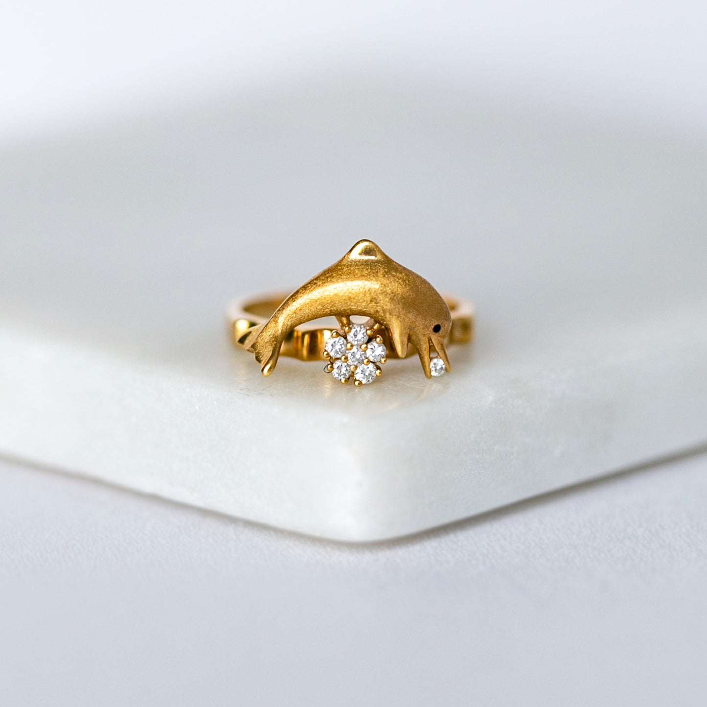 Vintage Teufel Dolphin Spinner Ring