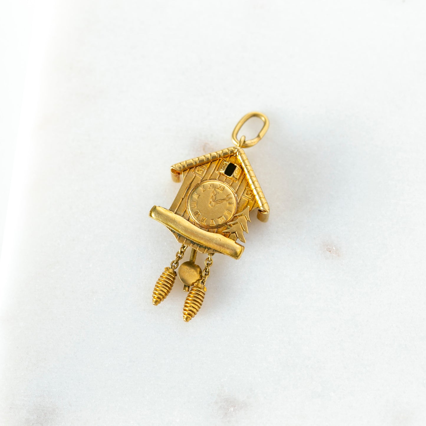 Vintage Cuckoo Clock Charm