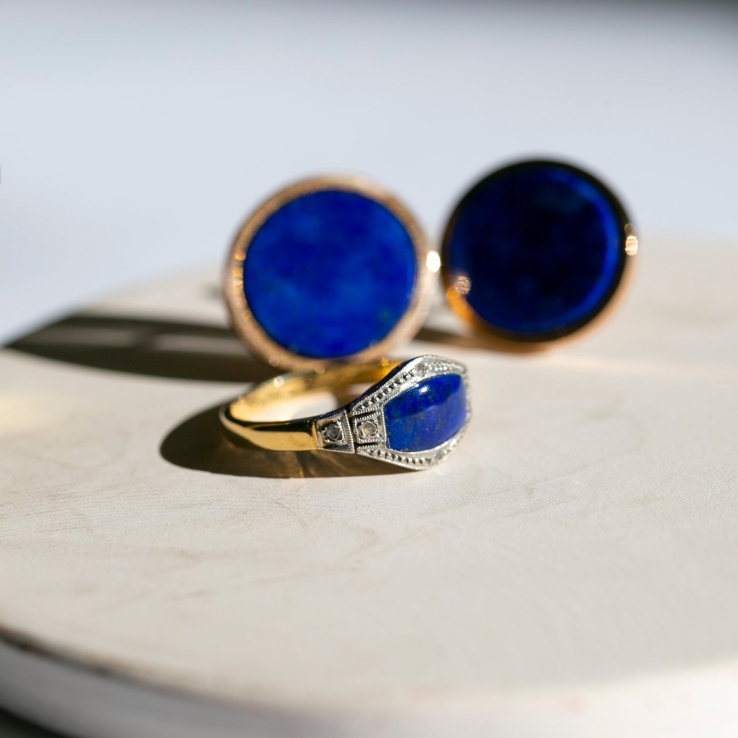 Edwardian Lapis Lazuli Ring
