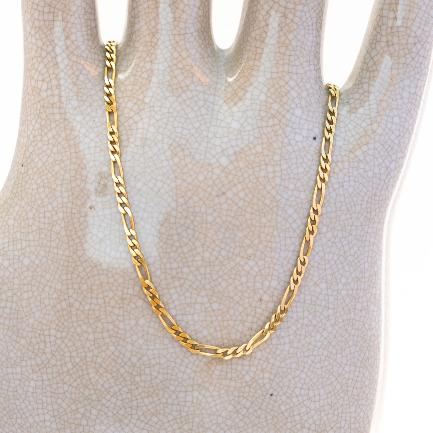 Vintage 23" Figaro Chain