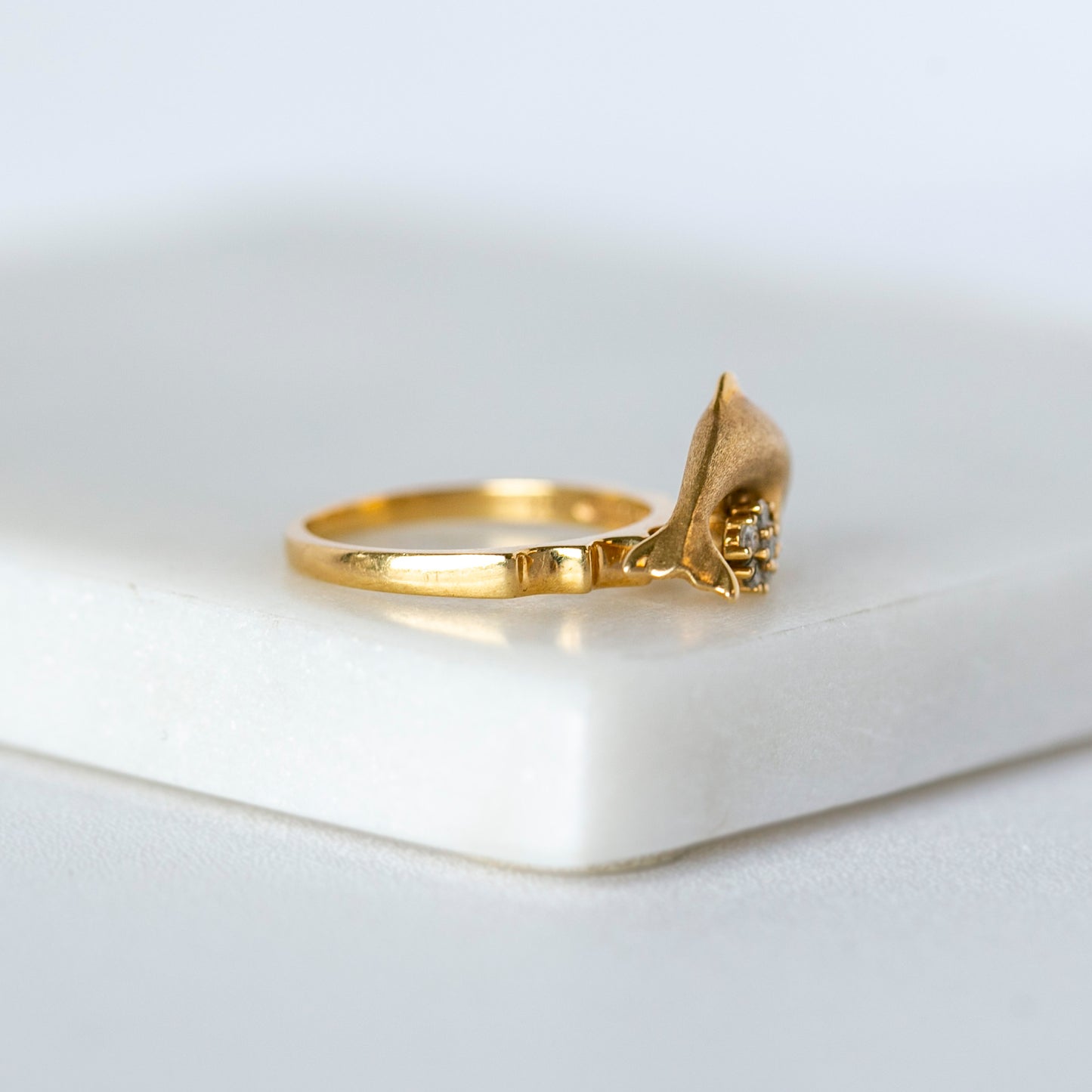 Vintage Teufel Dolphin Spinner Ring