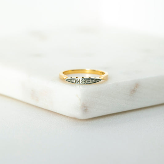 Retro Criss Cross Band