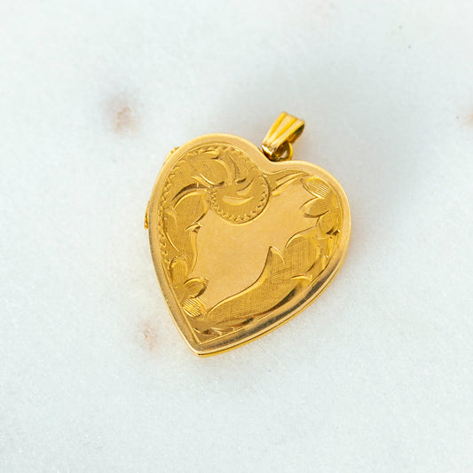 Classic Mid-Century Heart Locket