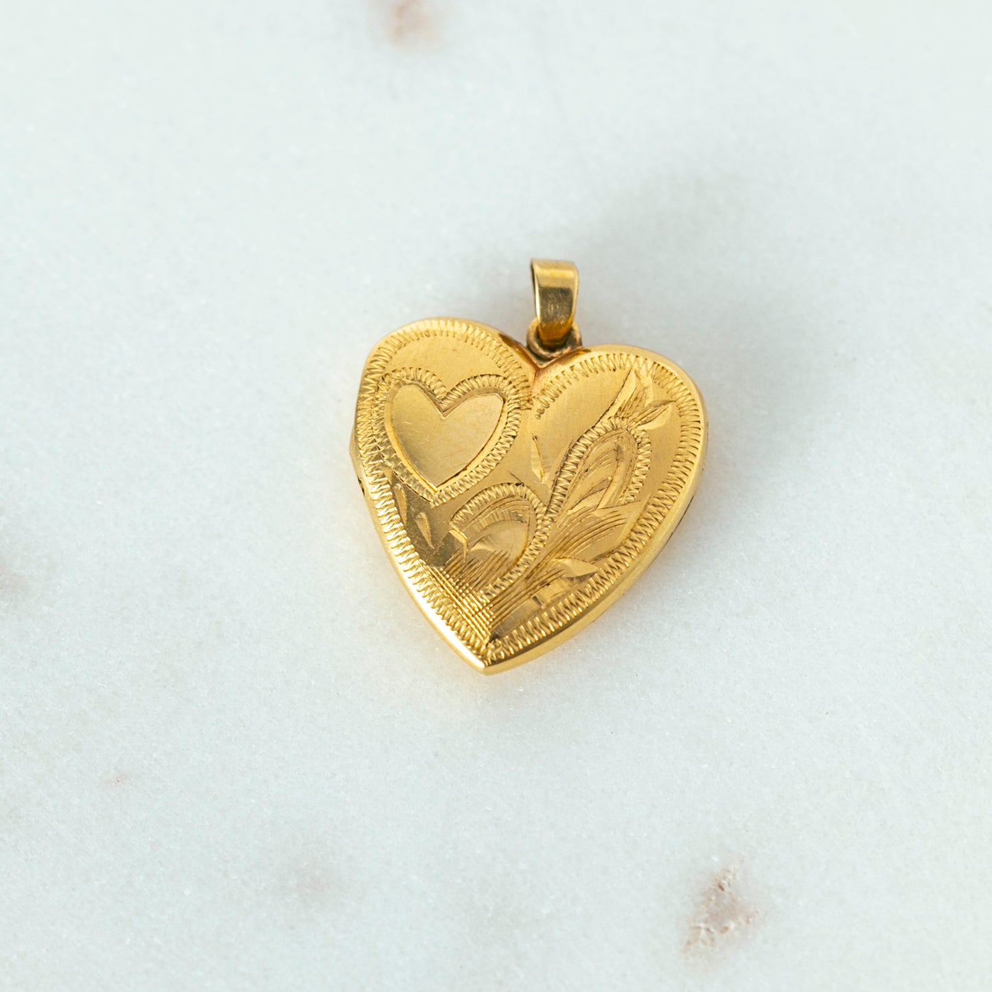 Heart on Heart Locket